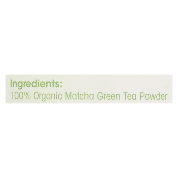 Aiya Tea - Organic Matcha - Ceremonial Grade - Case Of 6 - 30 Grm - Image 2