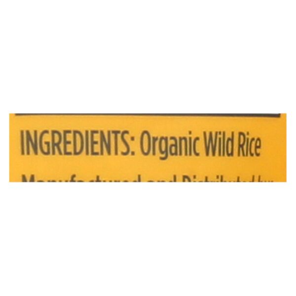 Lundberg Family Farms Organic Wild Rice - Case Of 6 - 8 Oz. - Image 2