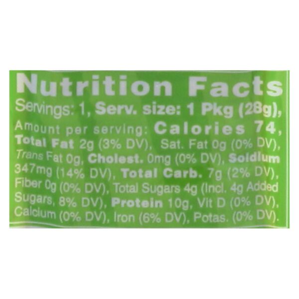 Primal Strips Vegan Jerky - Meatless - Seitan - Mesquite Lime - 1 Oz - Case Of 24 - Image 3