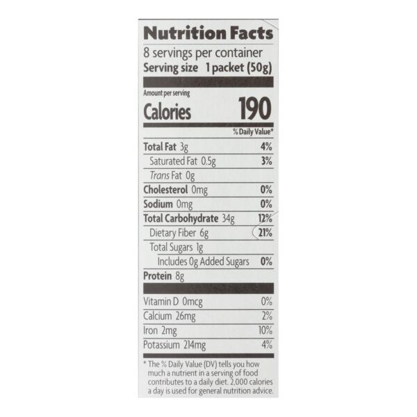 Nature's Path Organic Hot Oatmeal - Original - Case Of 6 - 14 Oz. - Image 2