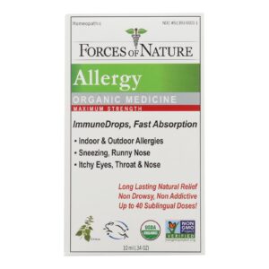 Forces Of Nature - Allergy Drp Max Immun - 1 Each - 10 Ml