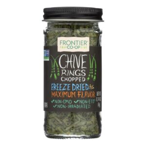 Frontier Herb Chives - Freeze Dried - Cut And Sifted - .14 Oz