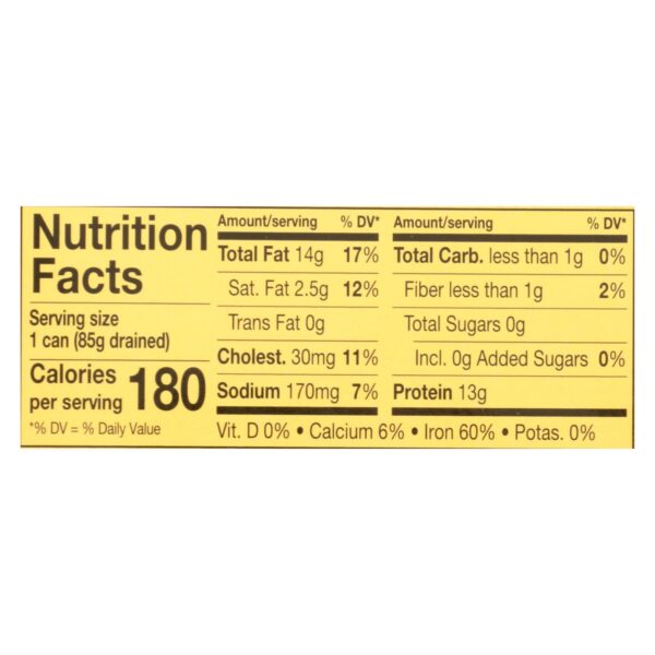 Reese Baby Clams - Smoked - 3.66 Oz - Case Of 10 - Image 2