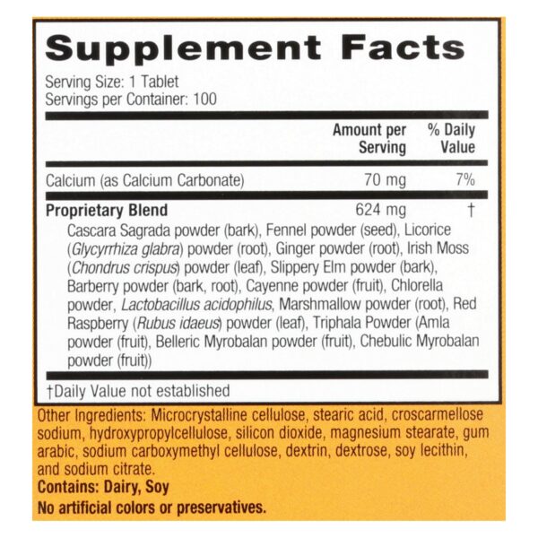 Nature's Secret Super Cleanse - 100 Tablets - Image 2