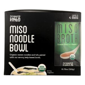 Ocean's Halo - Noodle Bowl Miso - Case Of 6 - 10.75 Oz