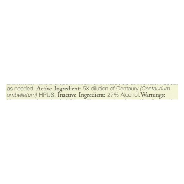 Bach Flower Remedies Essence Centaury - 0.7 Fl Oz - Image 2