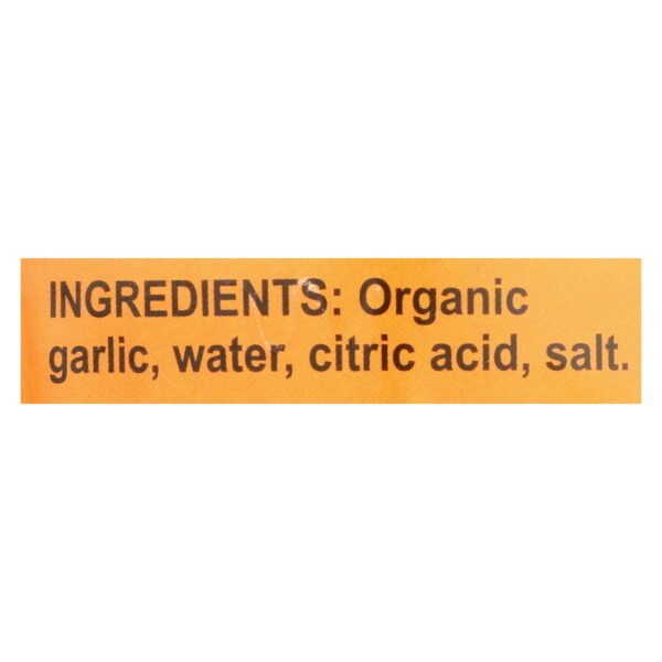 Emperor's Kitchen Organic Garlic - Pureed - Case Of 12 - 4.5 Oz. - Image 2
