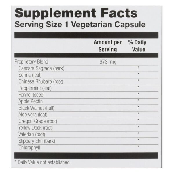 Natural Balance Ultra Colon Clenz - 120 Vegetarian Capsules - Image 2