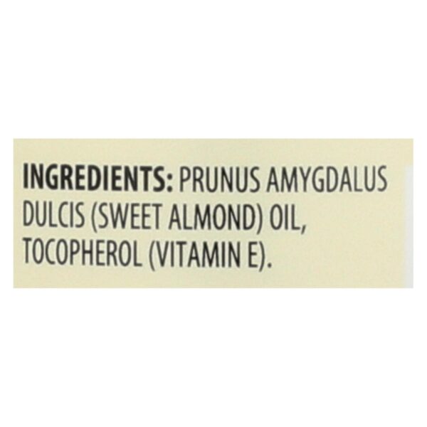 Aura Cacia - Natural Skin Care Oil Sweet Almond - 16 Fl Oz - Image 2