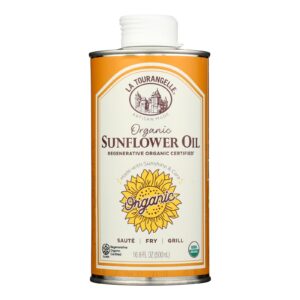La Tourangelle - Sunflower Oil Organic Regnrtv - Case Of 6-16.9 Fz