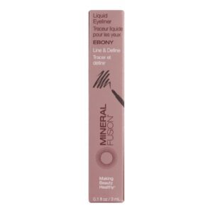 Mineral Fusion - Eyeliner Liquid Ebony - 1 Each - 0.1 Ounce
