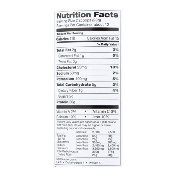 Teras Whey Protein Powder - Whey - Organic - Fair Trade Certified Dark Chocolate Cocoa - 12 Oz - Image 2