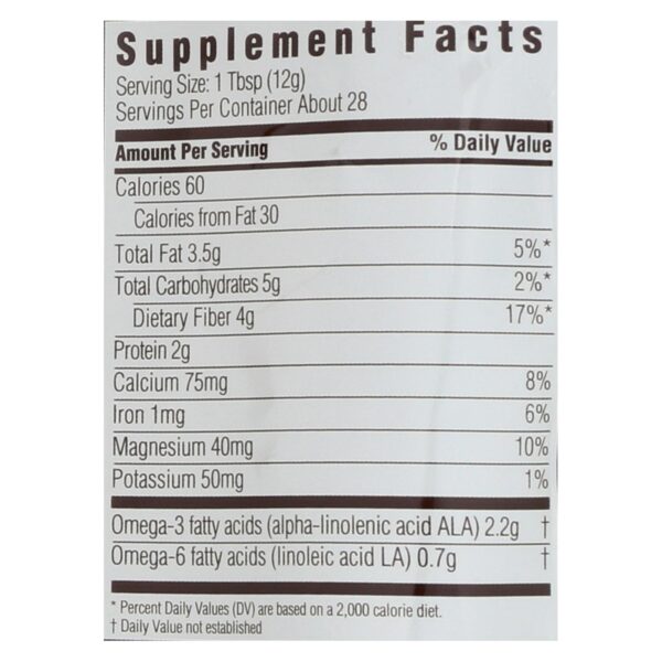 Spectrum Essentials Organic Chia Seeds - Omega-3 And Fiber - 12 Oz - Image 2