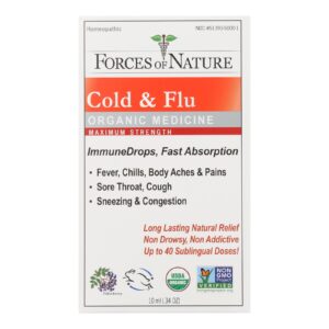 Forces Of Nature - Cold&flu Drp Max Immu - 1 Each - 10 Ml