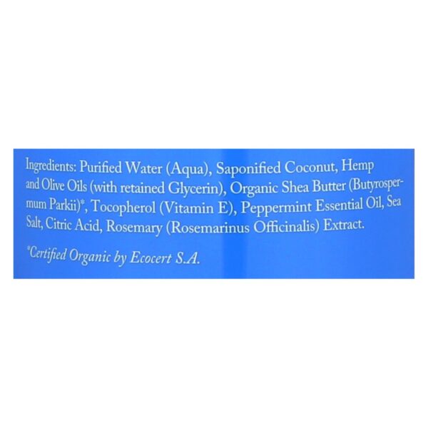 Dr. Woods Shea Vision Pure Castile Soap Peppermint With Organic Shea Butter - 32 Fl Oz - Image 2