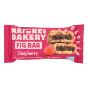 Nature's Bakery Stone Ground Whole Wheat Fig Bar - Raspberry - 2 Oz - Case Of 12