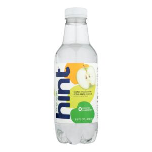 Hint Apple Water - Crisp Apple - Case Of 12 - 16 Fl Oz.
