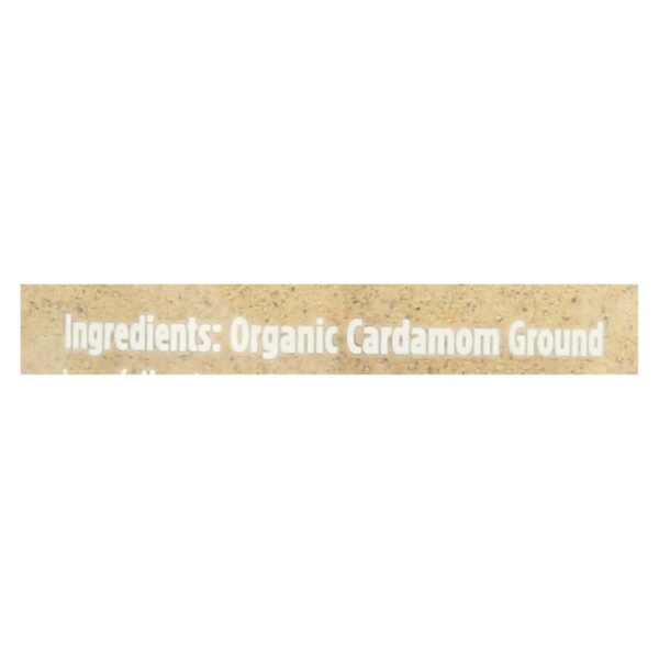 Spicely Organics - Organic Cardamom - Ground - Case Of 3 - 2 Oz. - Image 2