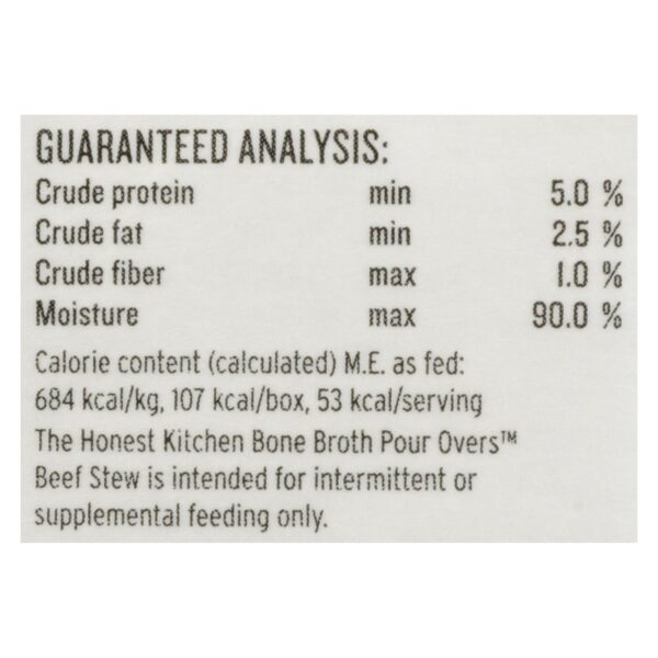 The Honest Kitchen - Dog Fd Por Ovr Bf Stew - Case Of 12 - 5.5 Oz - Image 2