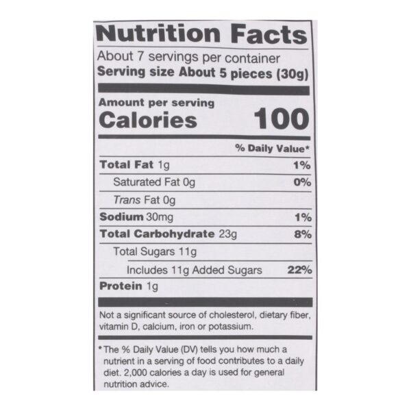 Darrell Soft Eating Liquorice - Strawberry - Case Of 8 - 7 Oz. - Image 2