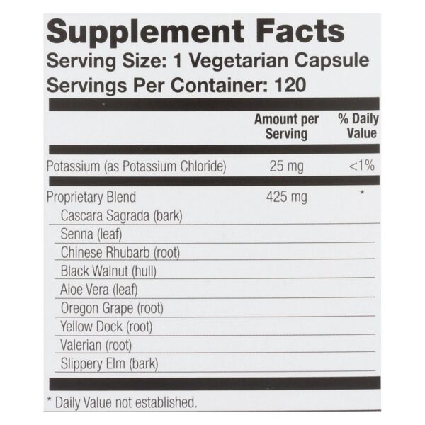 Natural Balance Colon Clenz - 120 Vegetarian Capsules - Image 2