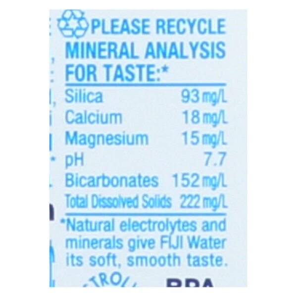 Fiji Natural Artesian Water Artesian Water - Case Of 12 - 33.8 Fl Oz. - Image 2