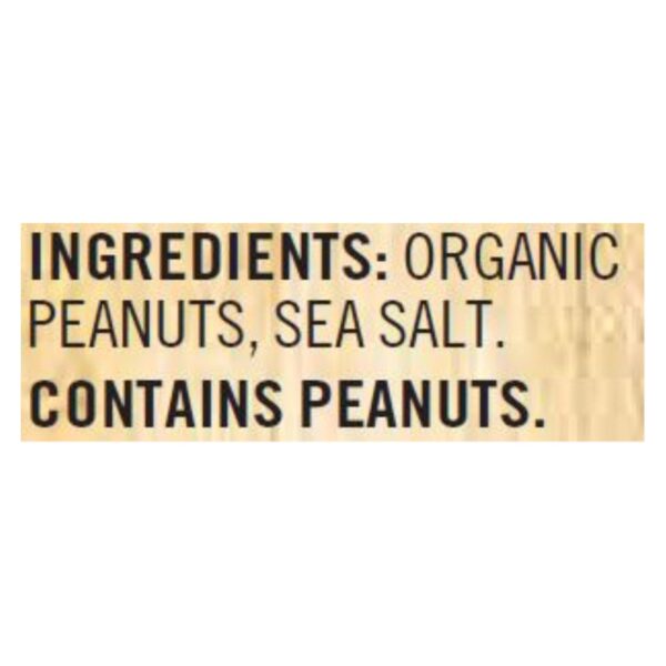 Woodstock Organic Crunchy Easy Spread Peanut Butter - Case Of 12 - 35 Oz - Image 2