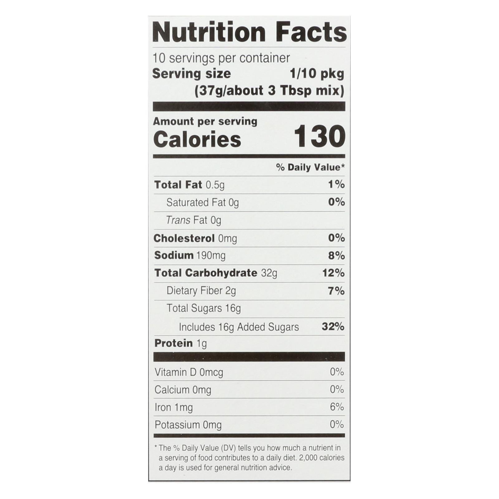 Namaste Foods Devil's Food Cake Mix  - Case Of 6 - 13 Oz - Image 2