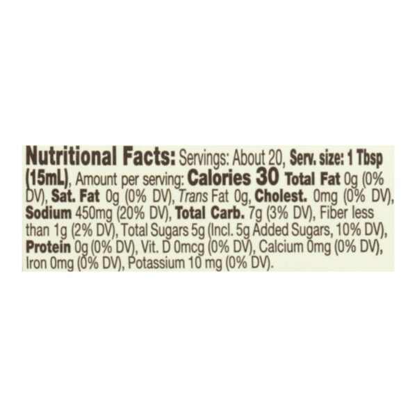 Big Tree Farms - Sauce Teriyaki - Case Of 6 - 10 Fz - Image 2