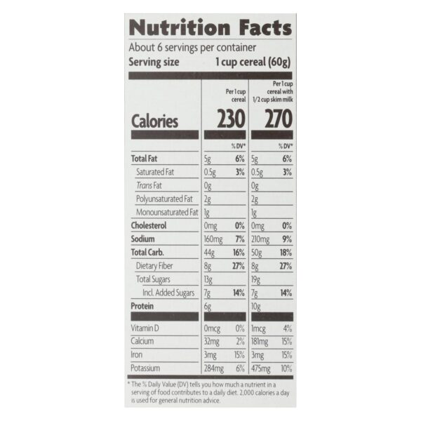Nature's Path Organic Flax Plus Cereal - Pumpkin Raisin Crunch - Case Of 12 - 12.35 Oz. - Image 2