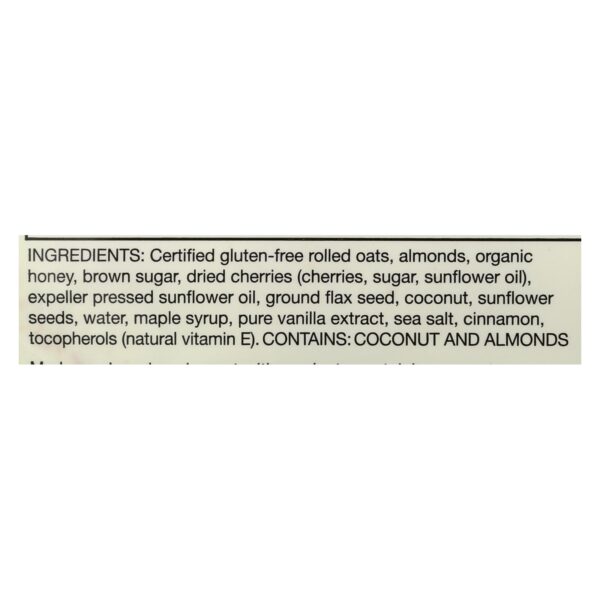 Jessica's Gluten-free Almond Cherry Granola  - Case Of 12 - 11 Oz - Image 3