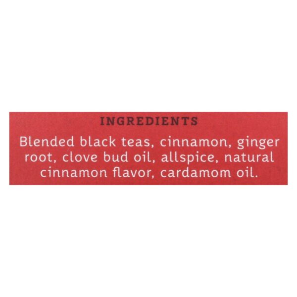 Stash Tea - Tea Black Dble Spice Chai - Case Of 6 - 18 Bag - Image 2
