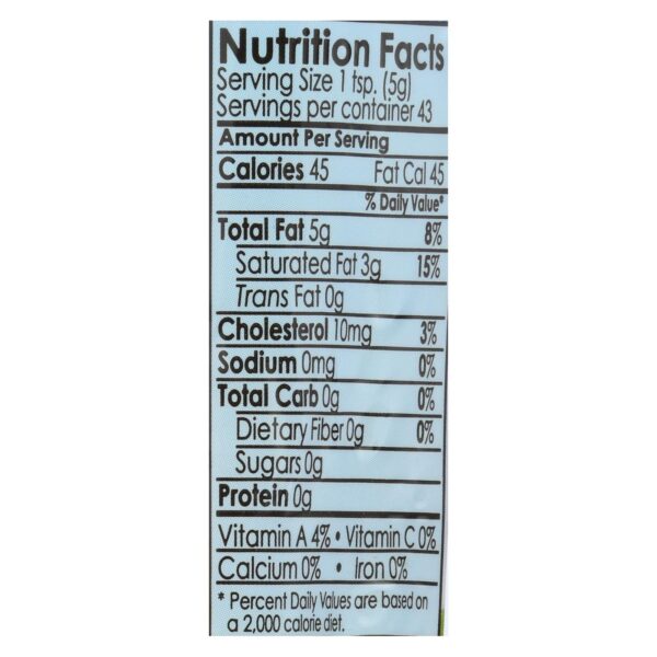 Purity Farms Ghee - Clarified Butter - Case Of 12 - 7.5 Oz. - Image 2