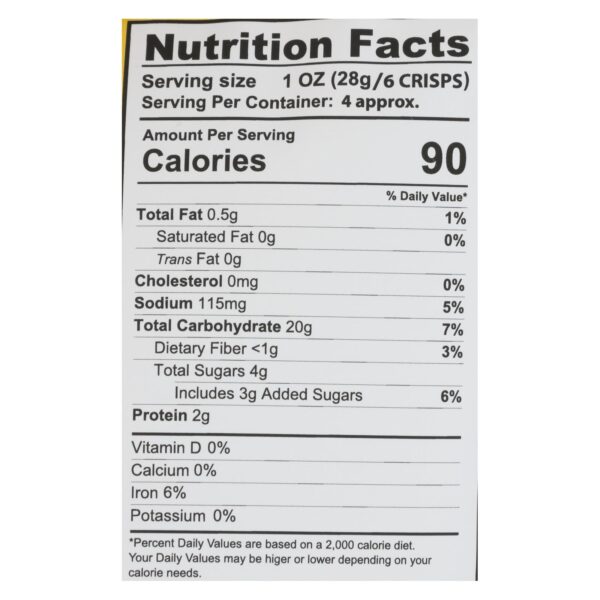 Craize - Corn Crisps Sweet Toasted - Case Of 6 - 4 Oz - Image 2