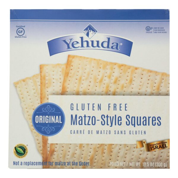 Yehuda Matzo Gluten Free Crackers - Case Of 12 - 10.5 Oz. - Image 2