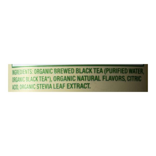 Zevia - Tea Black Raspberry - Case Of 12 - 12 Fz - Image 2