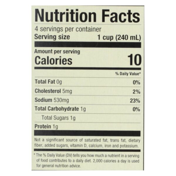 Pacific Natural Foods Chicken Broth - Free Range - Case Of 6 - 8 Fl Oz. - Image 2