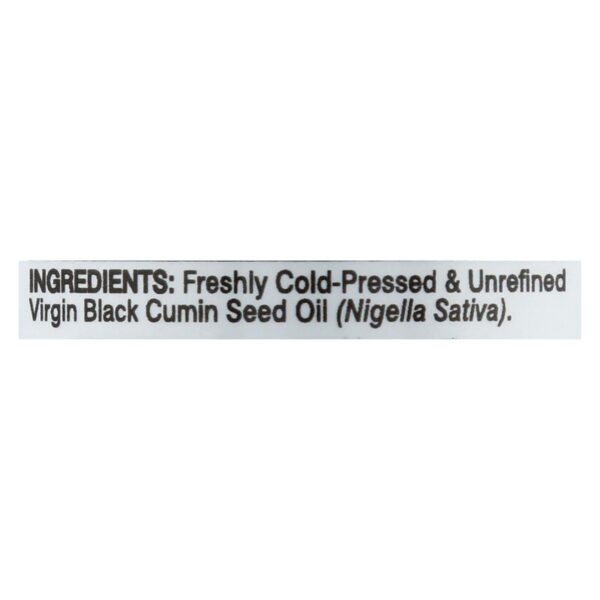 Amazing Herbs - Black Seed Oil - Cold Pressed - Premium - 1 Fl Oz - Image 3