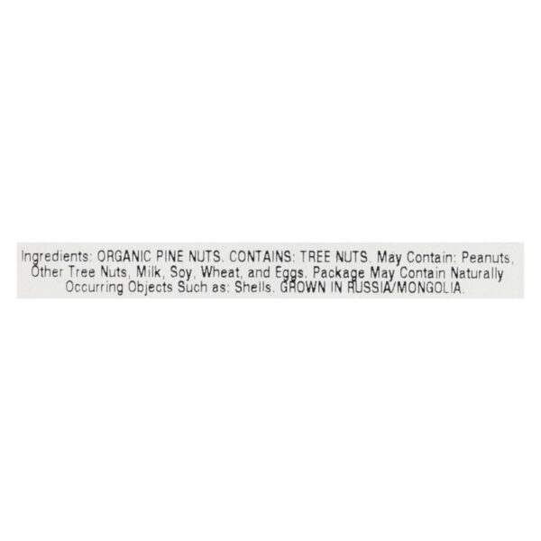 Aurora Natural Products - Organic Pine Nuts - Case Of 12 - 4 Oz. - Image 2