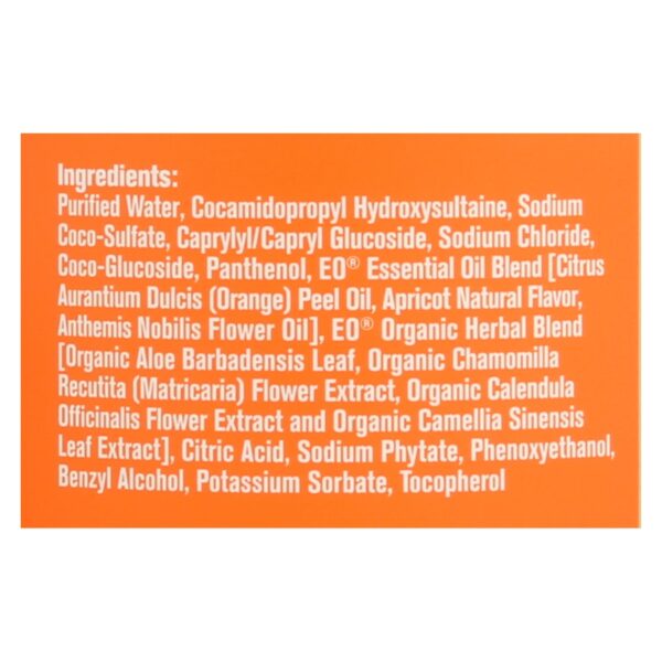Eo Products - Everyone Soap For Kids - Orange Squeeze - 32 Oz - Image 2