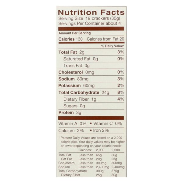 Blue Diamond - Nut Thins - Sea Salt - Case Of 12 - 4.25 Oz. - Image 2