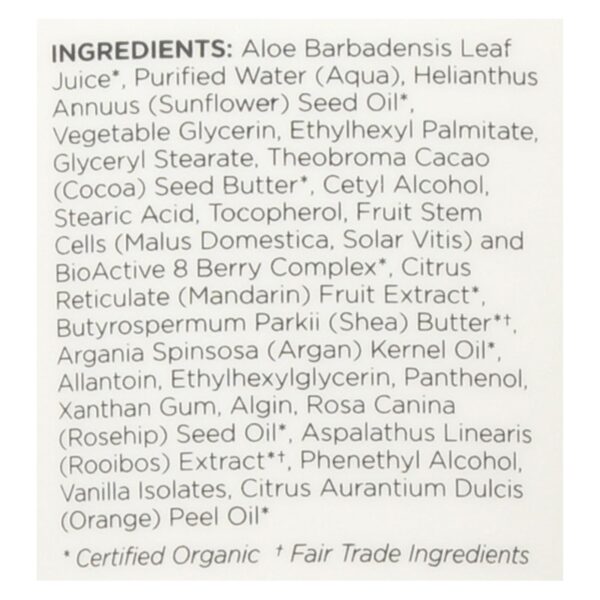 Andalou Naturals Body Lotion - Mandarin Vanilla Vitalizing - 8 Fl Oz - Image 2