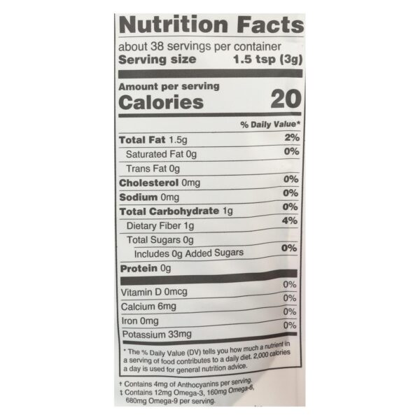Navitas Naturals Acai Powder - Organic - Freeze-dried - 4 Oz - Case Of 12 - Image 2