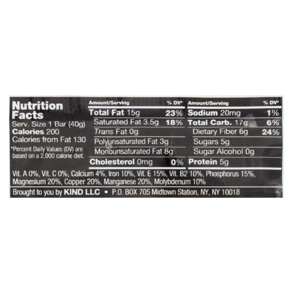 Kind Nuts And Spice Bar - Case Of 12 - 1.4 Oz. - Image 2