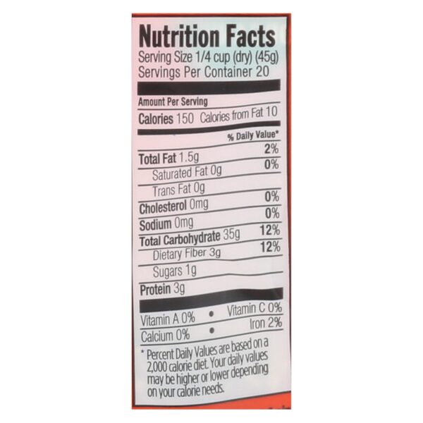 Lundberg Family Farms Organic Short Grain Brown Rice - Case Of 6 - 2 Lb. - Image 2