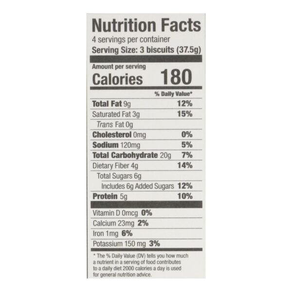 Olyra - Biscuit Hzlenut Carob - Case Of 6 - 5.3 Oz - Image 2