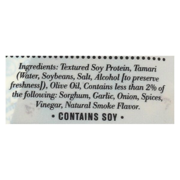 Louisville Vegan Jerky Jerky - Vegan - Black Pepper - Case Of 10 - 3 Oz - Image 2