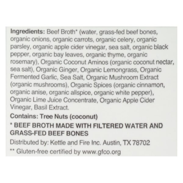 Kettle And Fire - Bone Broth Beef Pho - Case Of 6 - 16.9 Fz - Image 2