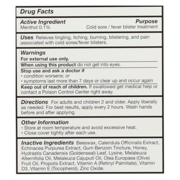 Quantum Super Lysine Plus Cold Sore Treatment - 0.25 Oz - Image 2