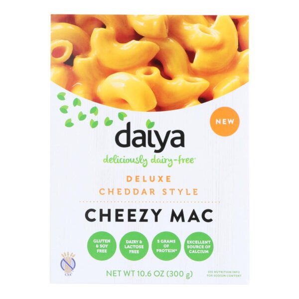 Daiya Foods - Cheezy Mac Deluxe - Cheddar Style - Dairy Free - 10.6 Oz. - Case Of 8 - Image 2